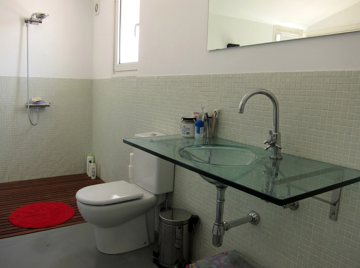 foto lavabo reforma ático